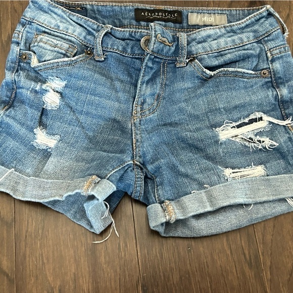 J crew, Aeropostale, and Lucky Brand bundle size 0 shorts - Picture 2 of 8